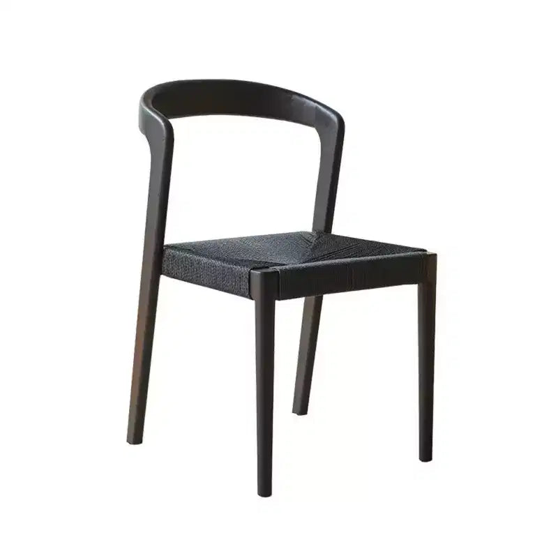 Wood Stackable Dining Room Chair Set of 4