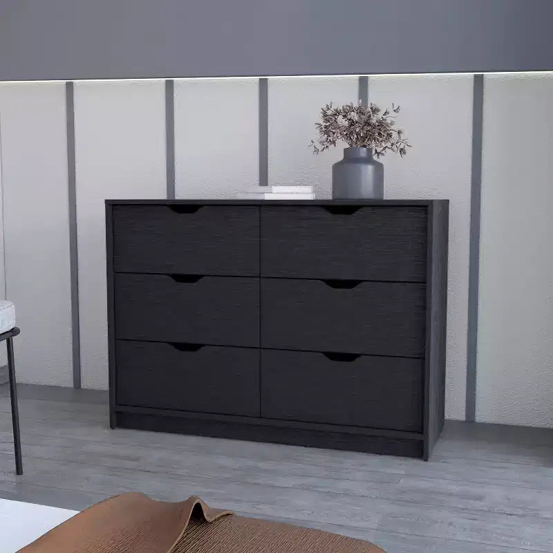 Modern Design 3-Drawer Bedroom Dressers with Metal Hairpin Legs, Wooden Storage Cabinet,Chest of Drawers for Bedroom,Entryway