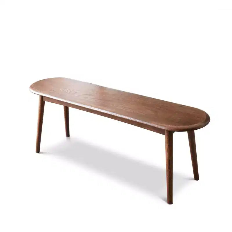 Solid Wood Dining Chair Table Bench, Rustic Wooden Kitchen Chairs, Simple and Natural Dining Bench for Living Room Kitchen