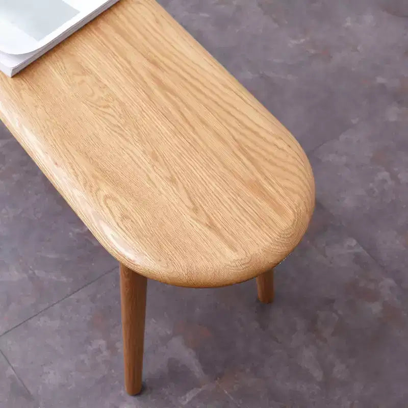 Solid Wood Dining Chair Table Bench, Rustic Wooden Kitchen Chairs, Simple and Natural Dining Bench for Living Room Kitchen