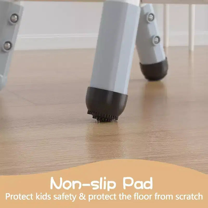 3-Level Height Adjustable Kid Chair 2-Pack for Ages 26 with Non-Slip Feet & Ergonomic Backrest