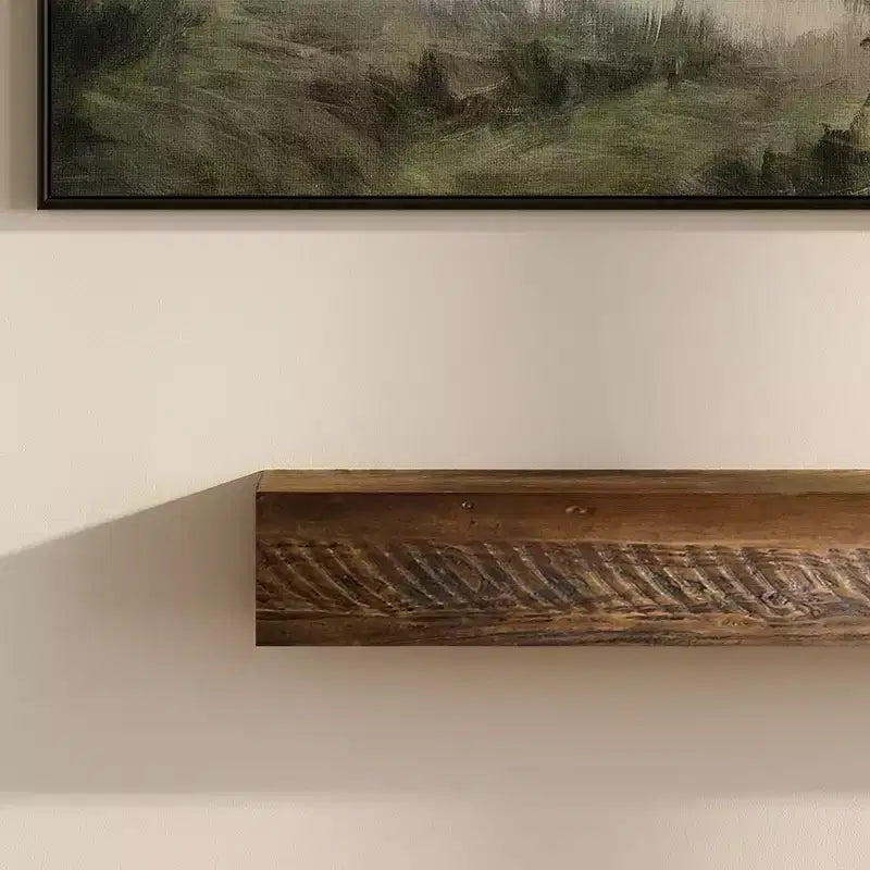 Rustic Floating Shelf/Fire Beam (48in / 1219mm)