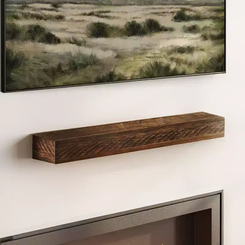 Rustic Floating Shelf/Fire Beam (48in / 1219mm)