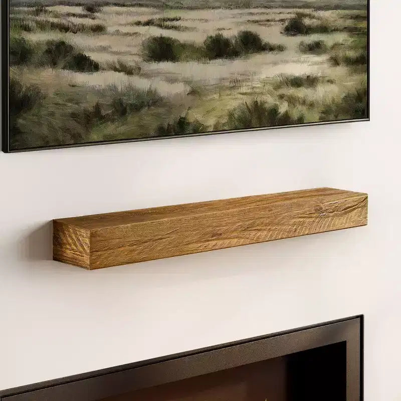 Rustic Floating Shelf/Fire Beam (48in / 1219mm)